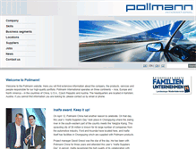 Tablet Screenshot of pollmann.at